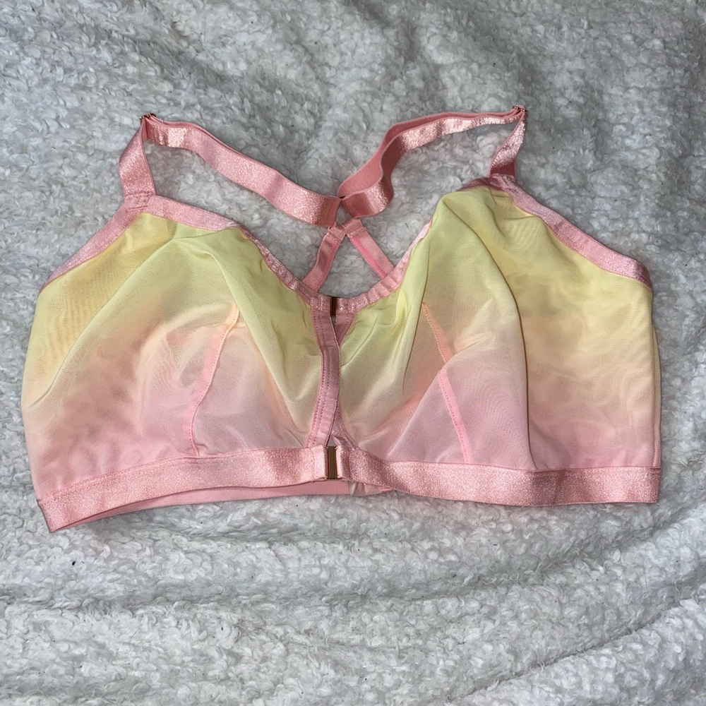 SHEIN Pastel Mesh Bralette